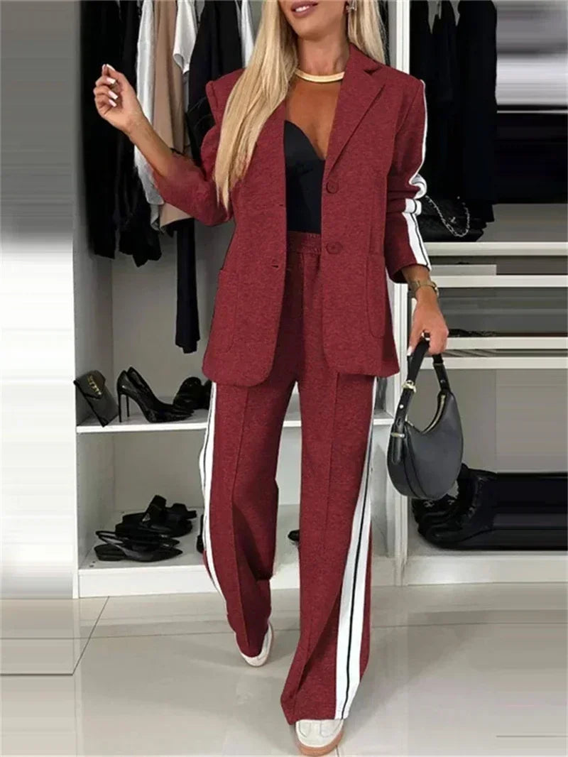 Ariana – Ensemble blazer femme 2 pièces chic & confort
